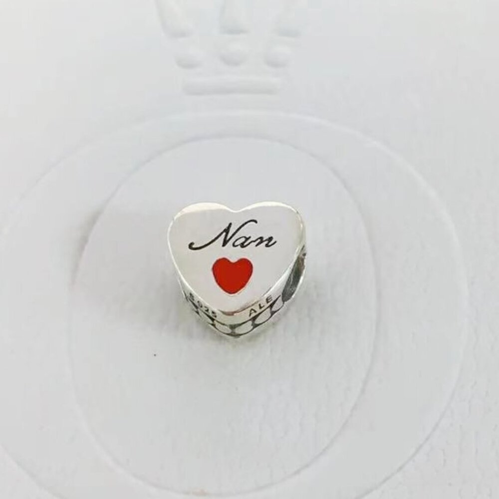 Pandora Nan Exclusive Heart Charm Bead
